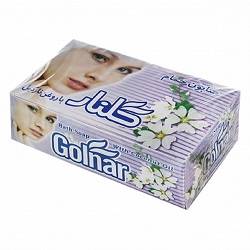 صابون حمام نارگیل گلنار سفید جعبه ای 6ع